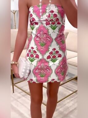 Isabelle Strapless mini dress Size M